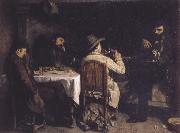 Gustave Courbet After Dinner at Ornans china oil painting artist